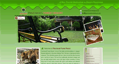 Desktop Screenshot of panchavatiforestresort.com